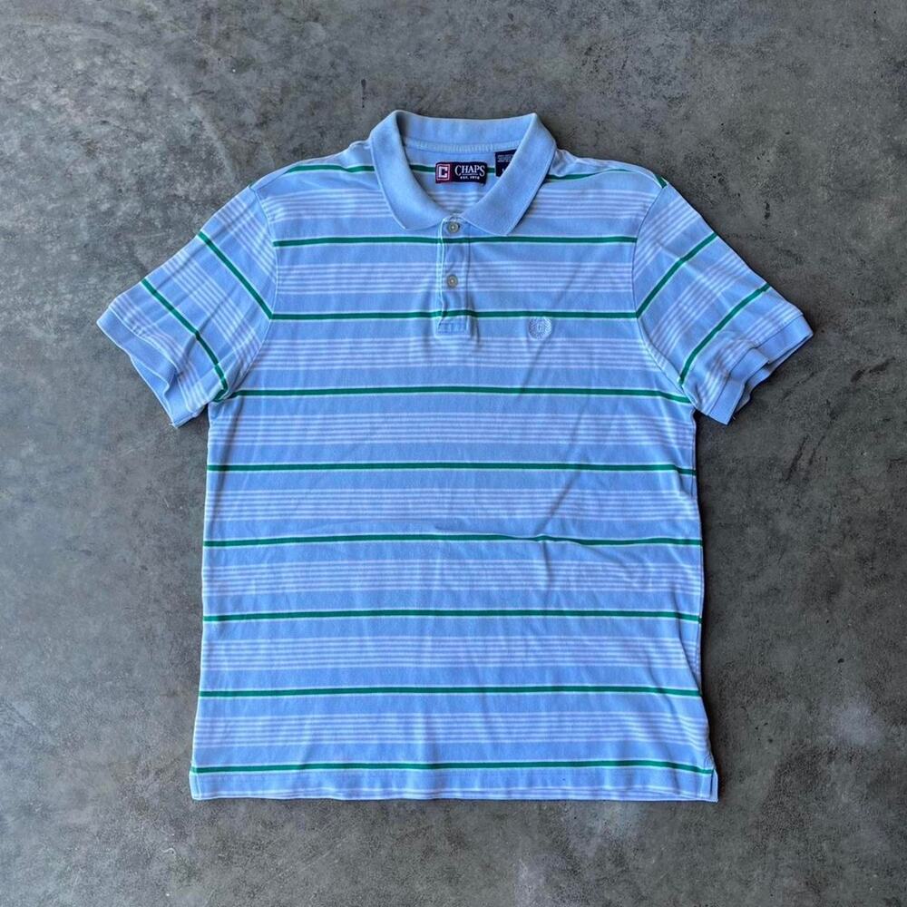 Vintage 2000s‎ chaps striped polo